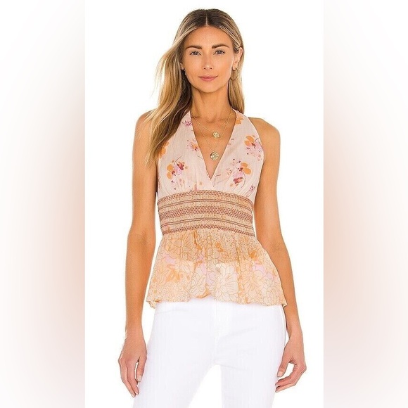 NWT Free People Brinkley Halter Top - Picture 2 of 9